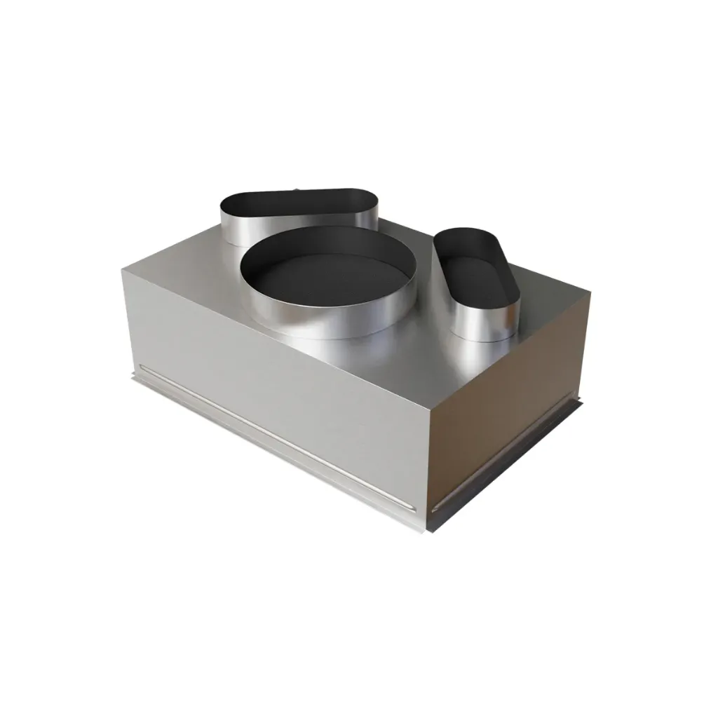 [PLACI/AR/ISO 600X400] PLENUM EN ACIER GALVANISE ISOLE POUR GRILLE DE REPRISE 600x400