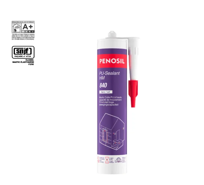 MASTIC COLLE POLYURETHANE BLANC 840