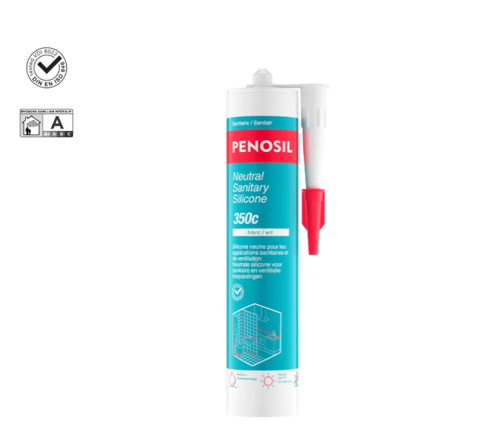 [H4526] SILICONE SANITAIRE BLANC 350C