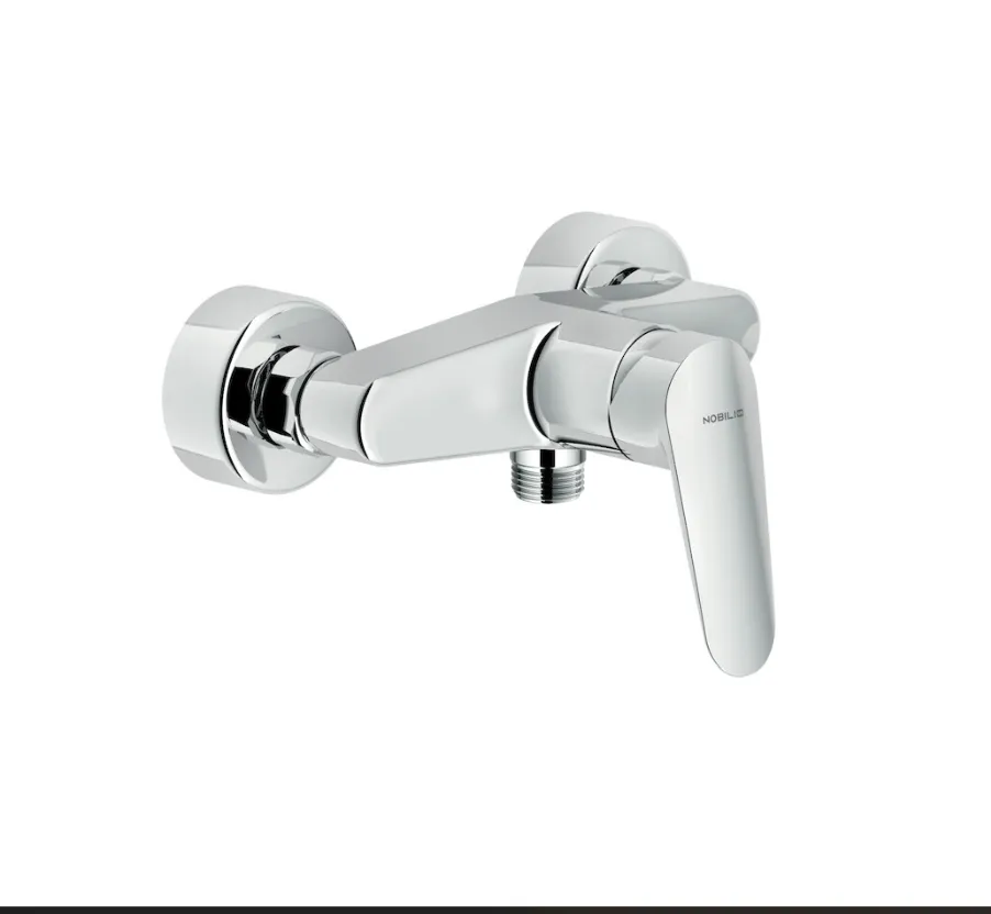 MITIGEUR DOUCHE MURAL CHROME BLUES