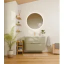MEUBLE GALBE 80CM (Sans Miroir)