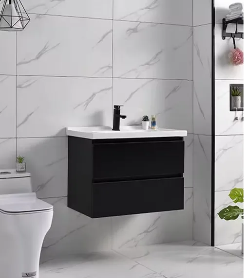 [HYDEA60NO] MEUBLE + VASQUE HYDEA (noir, 60cm)