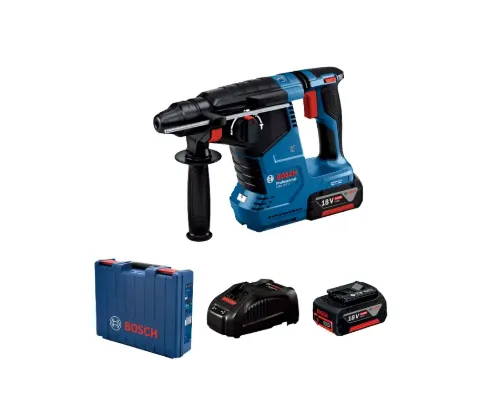[061192301] MARTEAU PERFORATEUR SDS PLUS + 2 BATTERIES 5AH