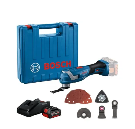 PONCEUSE OSCILLANTE 18V + ACCESSOIRES + 1 BATTERIE 4AH