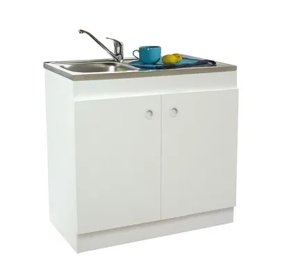 MEUBLE DECLIQ SOUS EVIER 2 PORTES