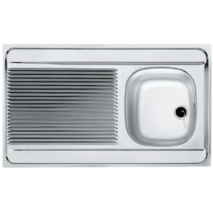 EVIER INOX MAN A POSER