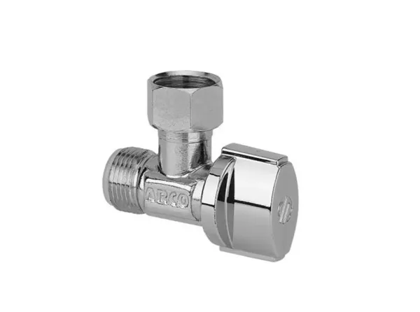 ROBINET CHASSE WC EQUERRE 1/4 TOUR